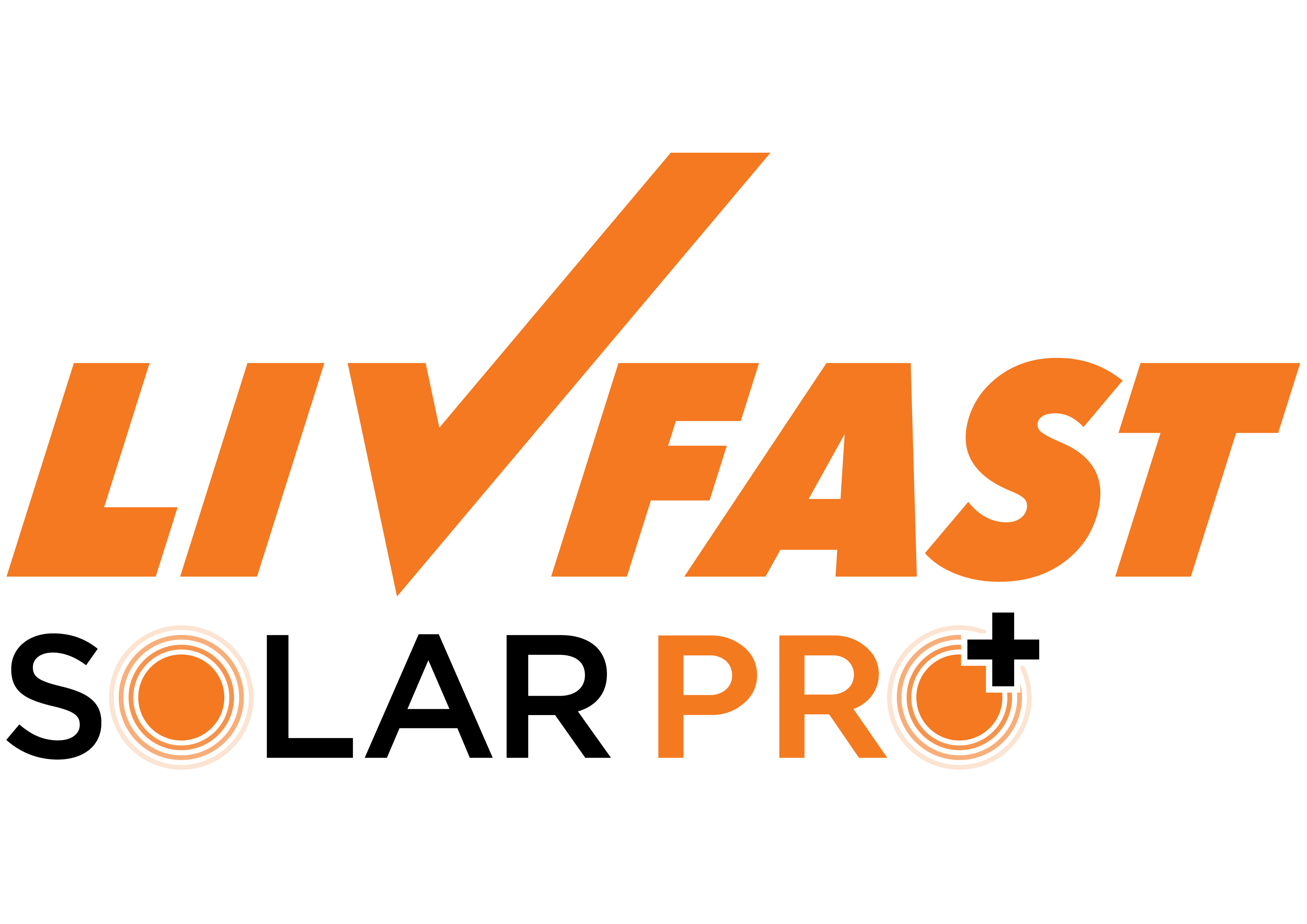 Livfast Solar Logo